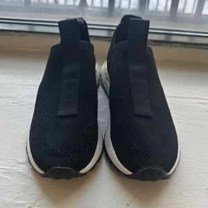 Michael Kors Black Slip-On Athletic Shoes